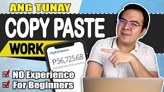 Tunay na Copy Paste Jobs Online Pinaka Madaling Online Job [upl. by Lielos732]