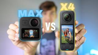 ULTIMATE 360° Camera Showdown  GoPro MAX vs Insta360 X4 [upl. by Brigitte880]