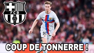 🔥🔥Coup de tonnerre  la rupture entre le FC Barcelone et De Jong Et Pedri ne bougera pas♥️💙 [upl. by Antipus178]