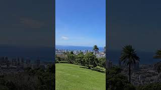 4K View from Puu Ualakaa State Wayside in Honolulu Oahu Hawaii [upl. by Simaj440]