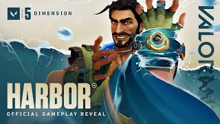 Harbor Official Gameplay Reveal  VALORANT [upl. by Alracal672]