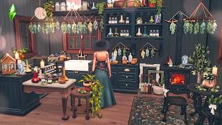 Cottage for a WITCH 🧹🎃 Sims 4 Speedbuild [upl. by Gwenore]