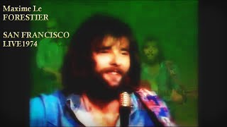 Maxime Le Forestier  San Francisco  Live TV STEREO 1974 [upl. by Yenffad]