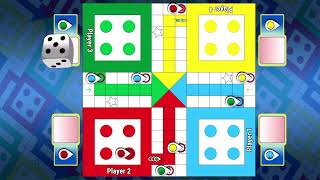 Ludo game in 4 players  Ludo games  Ludo King Game  Ludo gameplay  Ludo Game On  Ep668 [upl. by Enilasor584]