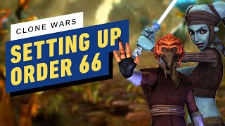 How The Clone Wars is Setting Up Star Wars Order 66 [upl. by Ayikaz]