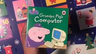 17 Grandpa Pig’s Computer Peppa Pig Advent Calendar 24 Books  Read Aloud Book for Children [upl. by Retep]