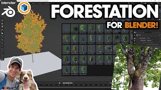 The MOST REALISTIC Trees for Blender Forestation AddOn [upl. by Tufts200]