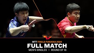 FULL MATCH  Tomokazu Harimoto vs Liang Jingkun  MS R16  WTTFukuoka 2024 [upl. by Ellenor197]