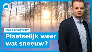 Weerbericht plaatselijk weer sneeuw [upl. by Ennyroc]