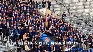 20190510 IK Sirius Västra sidan  Pippi sången [upl. by Nnalorac]