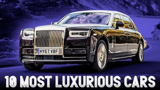 Top 10 Most Luxurious Cars in the World You Must See luxury car collection [upl. by Ecinom]