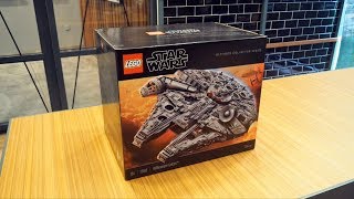 LEGO Star Wars Ultimate Collectors Series Millennium Falcon 75192 Unboxing [upl. by Laural]