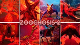 Growing Of Zoochosis 2 Full Game  The Jumpscares amp Boss Parasite Destroyed by force The zookeeper 2 [upl. by Sylas628]