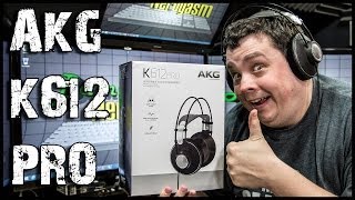 Unboxing amp Reviewing AKG K612 Pro Reference Class Headphones  Barnacules [upl. by Lahpos6]