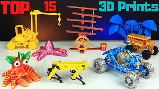 Best Cool Things to 3D Print in 2023 [upl. by Berti]