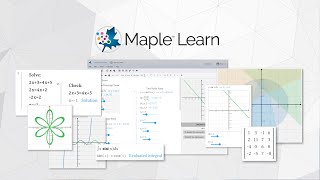 Introducing Maple Learn [upl. by Eirek]