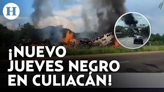 ¿Por qué estalló la violencia en Culiacán Así se vivió la jornada de enfrentamientos este jueves [upl. by Boothman]