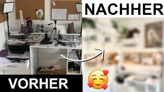 Komplette Schreibtisch Veränderung  Mehr Platz für Kreativität amp Lernen  Aesthetic Ikea Desk Tour [upl. by Libyc679]