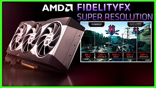 AMD FidelityFX Super Resolution FSR  How To Boost GPU Performance [upl. by Ttayw]