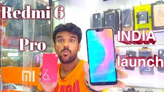 Hindi  Redmi 6 pro Unboxing Launching in India [upl. by Bhayani]