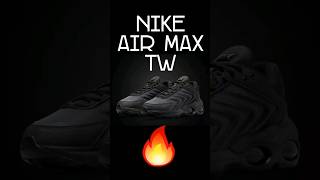 Nike Air Max TW  Tailwind ⚫ Triple Black 👟 Unboxing 🔥 [upl. by Nylirehs]