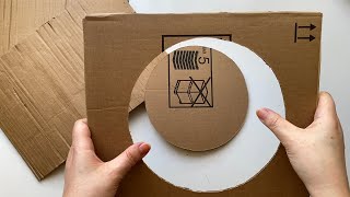 8 Creative Cardboard Box DIYs  Cardboard crafts [upl. by Atsejam]