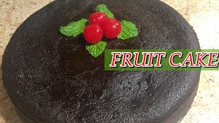 How To Make Jamaican Moist Christmas Black Fruit Cake Black Cake Recipe Step by Step [upl. by Nagaer]