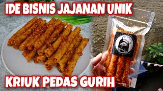 IDE JUALAN CEMILAN UNIK  JAJANAN KEKINIAN KRIUK PEDAS GURIH BIKIN NAGIH WAJIN DICOBA [upl. by Sapers]