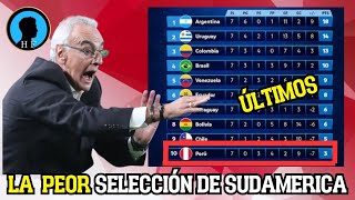 LA PEOR SELECCIÓN DE SUDAMERICA  ¿DESPEDIR A FOSSATI  EL MUNDIAL CADA VEZ MÁS LEJOS [upl. by Adyaj456]