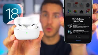 Tienes que ACTUALIZAR tus AirPods a iOS 18 ✅ [upl. by Marozik]