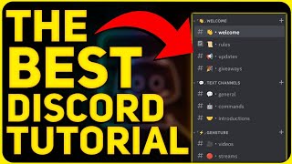 The ULTIMATE Discord Setup Tutorial 2023  How to Setup a Discord Server WITH Bots amp Roles [upl. by Ahkeber839]