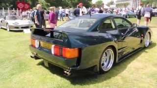 Extremely rare British supercar Lister Storm roadcar walkaround Goodwood Festival of Speed 2014 [upl. by Nomannic848]