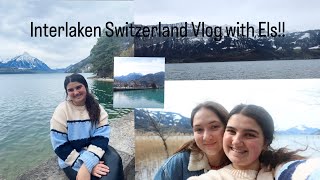 INTERLAKEN SWITZERLAND VLOG WITH ELS [upl. by Sulokcin]