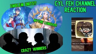 CYL FEH Channel Reaction Crazy CYL Winners  Emblem Units [upl. by Notlem79]