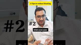 Three tips to reduce bloating 🤓 [upl. by Syned]