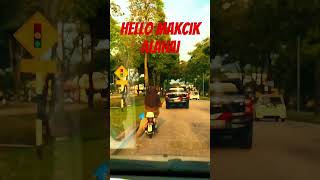 Hello Makcik Alahai viralvideo youtubeshorts shorts [upl. by Anirtak]