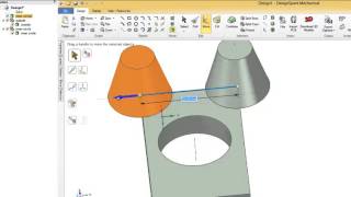 DesignSpark Mechanical Move Tool [upl. by Leroi]