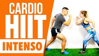 RUTINA CARDIO INTENSA 15 MIN  HIIT QUEMA GRASA [upl. by Rexana87]