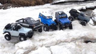 NEXT BIG THING 18 scale Trail Trucks  BACKYARD TRAIL PARK  4x4 Cragsman Crew  RC ADVENTURES [upl. by Willow]