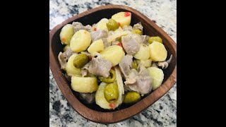 Mollejas con Guineos en Escabeche  Chicken Gizzards and Pickled Green Bananas [upl. by Yrrag]