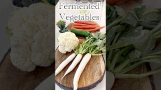 Fermented Vegetables For Gut Health nutrition healthy guthealth [upl. by Neesay]