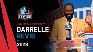 Darrelle Revis Full Hall of Fame Speech  2023 Pro Football Hall of Fame  NFL [upl. by Nedyah246]