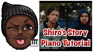 Rapman  Shiros Story  Piano Tutorial [upl. by Annauj]