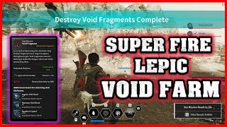 🔥 NEW ORGANIC VOID SHARD FARM FOR LEPIC MAINS 🔥 The First Descendant [upl. by Martinson]