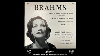 BRAHMS  KATHLEEN FERRIER [upl. by Ahtnamas]