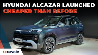 2024 Hyundai Alcazar Launched  7 Seater SUV for Rs 1499 Lakh [upl. by Rialc]