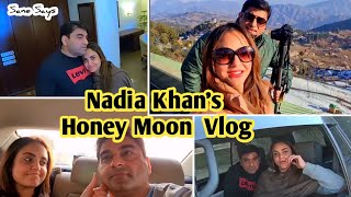 Nadia Khans honey moon vlog  nadiakhan shorts [upl. by Annaert]