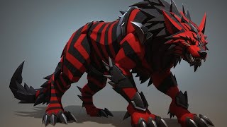 RuneScape Lycan Pet [upl. by Ttenrag534]