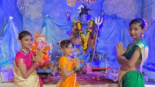 Majha Papa ni Ganpati Anla 🙏🏻 ganpati dance youtube viral majhabappa ganpatibappamorya [upl. by Haneekas]