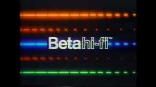 1983 Sony Beta hifi Demonstration  Second Version [upl. by Wallford]